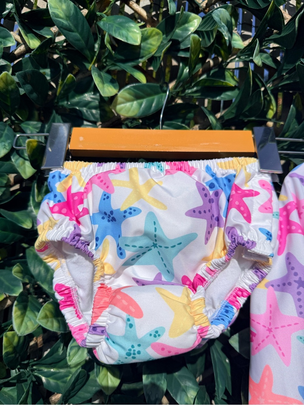 George Starfish Print Rashguard Swimsuit - Picture 3 of 4